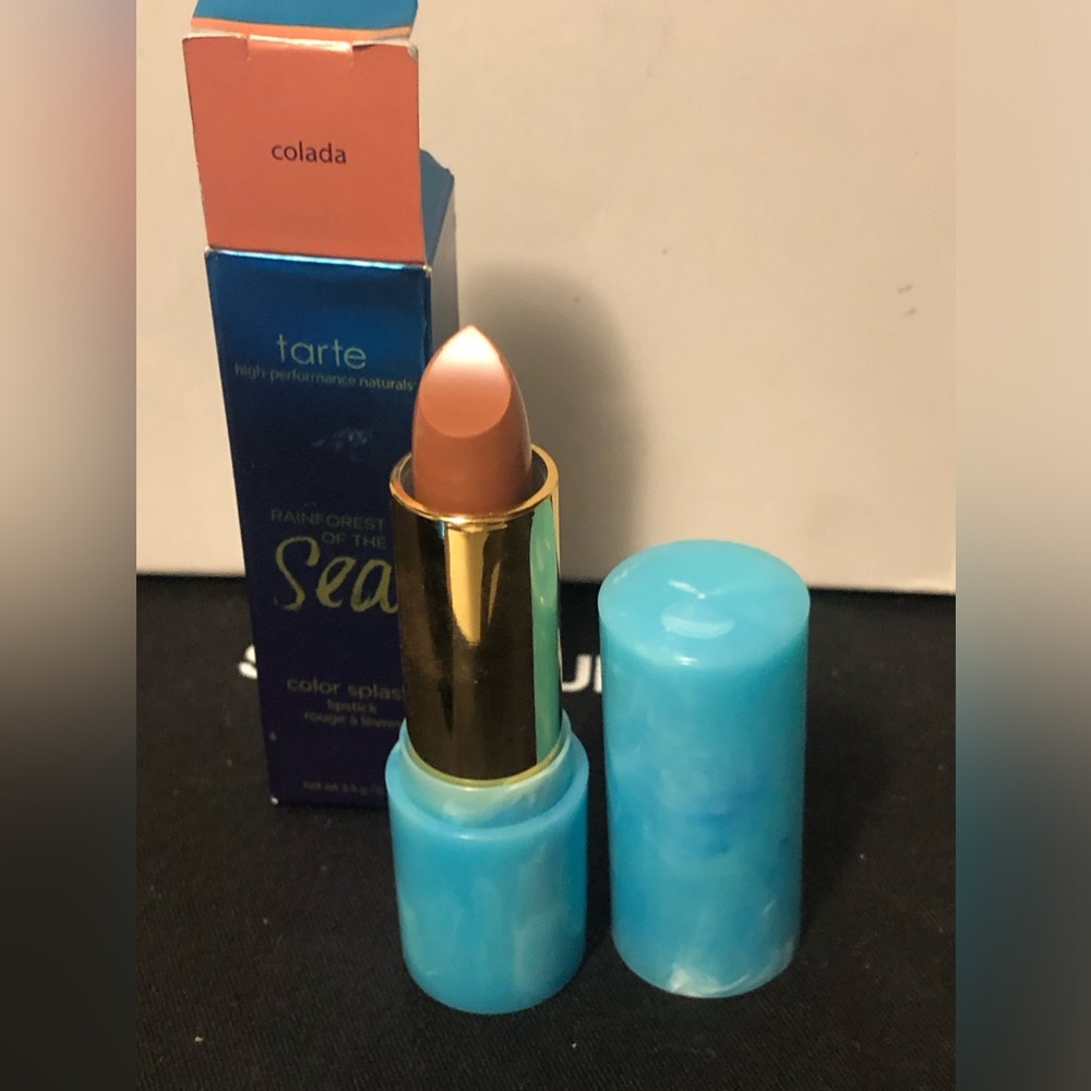 Tarte Colada Lip Rainforest Of the Sea Lipstick Discontinued NIB New